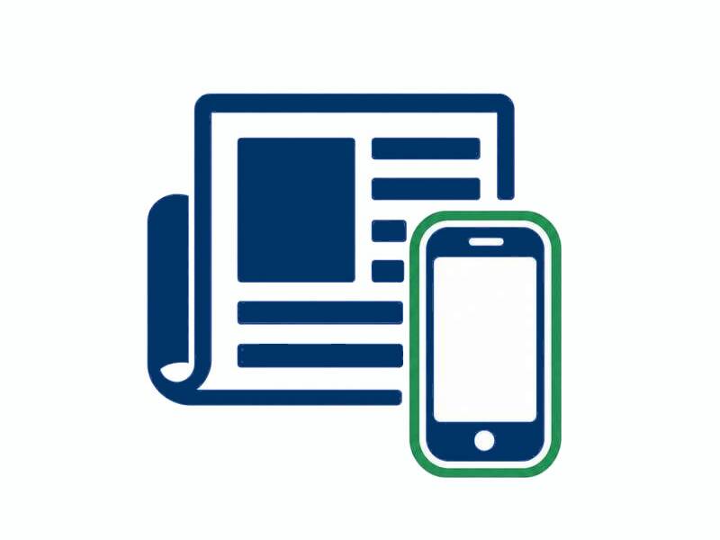 Logo für die Themen Presse- und Öffentlichkeitsarbeit